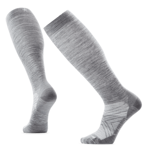 Smartwool Ski Zero Cushion Over-the-Calf Socks  -  Medium / Light Gray