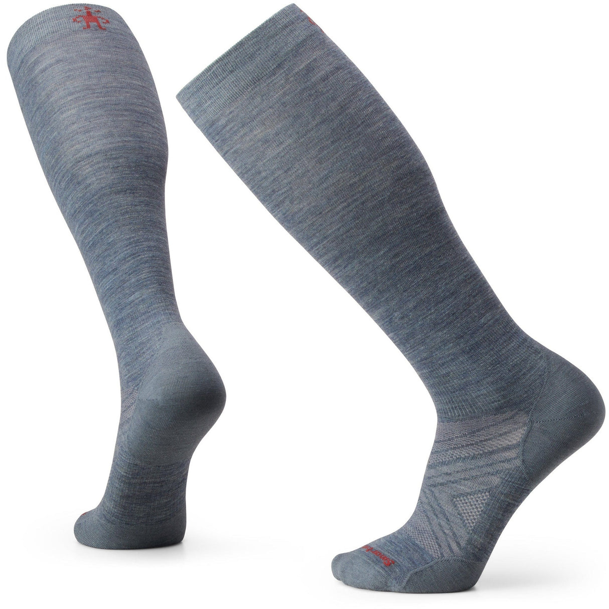 Smartwool Ski Zero Cushion OTC Socks  -  Medium / Pewter Blue