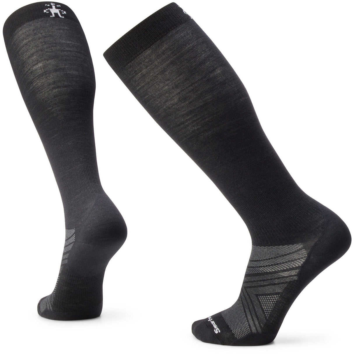 Smartwool Ski Zero Cushion Extra Stretch Over-the-Calf Socks  -  Medium / Black