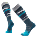 Smartwool Ski Midnight Pattern Over-the-Calf Socks  -  Medium / Twilight Blue