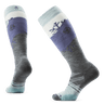 Smartwool Womens Ski Snowpocalypse Full Cushion Over-The-Calf Socks  -  Large / Medium Gray