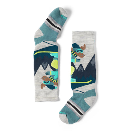 Smartwool Kids Wintersport Full Cushion Mountain Moose Over-the-Calf Socks