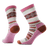 Smartwool Everyday Snowed In Sweater Crew Socks  -  Small / Garden Pink