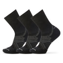 Smartwool Run Cold Weather Targeted Cushion Crew 3-Pack Socks  -  Medium / Black