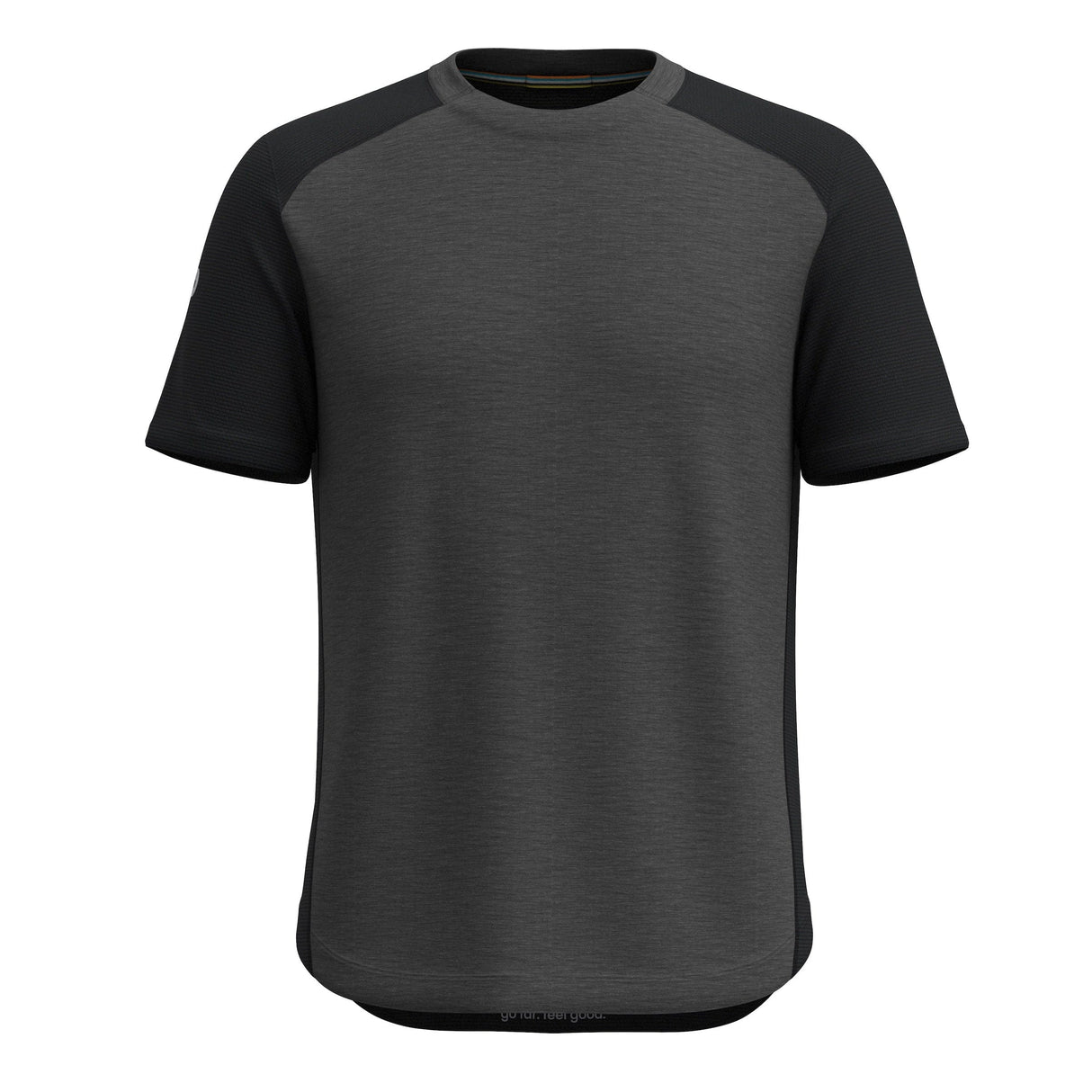 Smartwool Mens Active Mesh Short Sleeve Tee  -  Small / Charcoal Heather