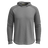 Smartwool Mens Active Mesh Hoodie  -  Small / Light Gray Heather