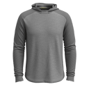 Smartwool Mens Active Mesh Hoodie  -  Medium / Light Gray Heather