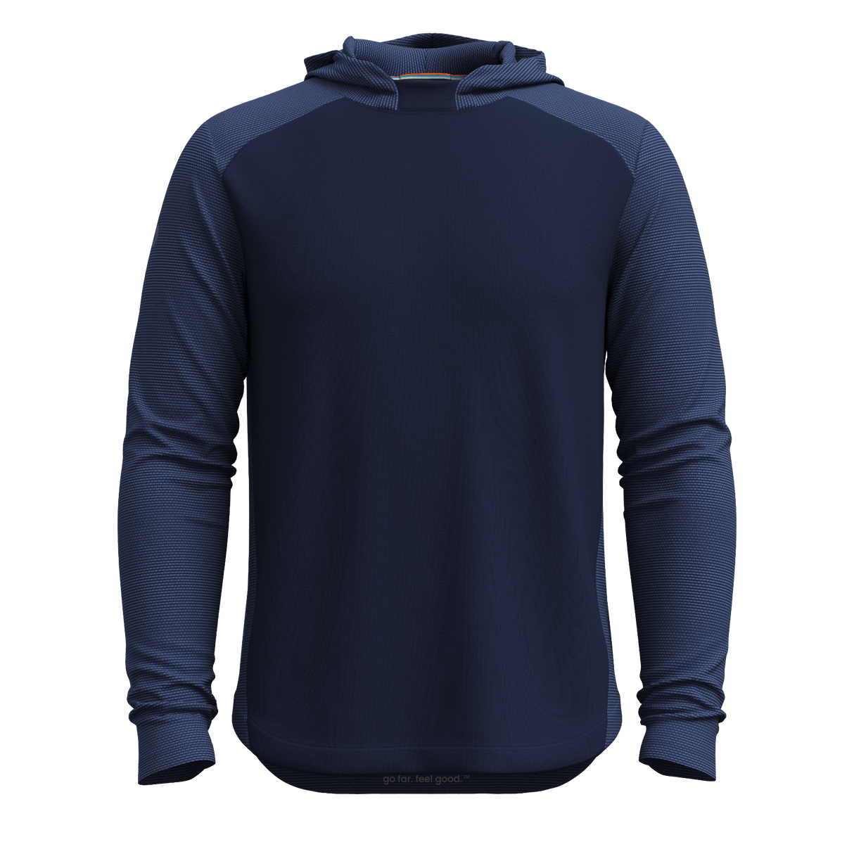 Smartwool Mens Active Mesh Hoodie  -  Small / Nightfall Blue/Deep Navy