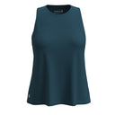 Smartwool Womens Active Ultralite High Neck Tank Top  -  X-Small / Twilight Blue