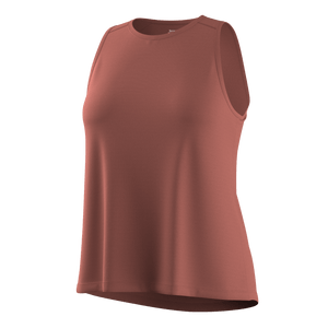 Smartwool Womens Active Ultralite High Neck Tank Top  -  Medium / Burnt Sienna