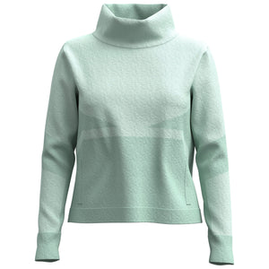 Smartwool Womens Intraknit Alpine Pullover - Clearance  -  X-Small / Arctic Green