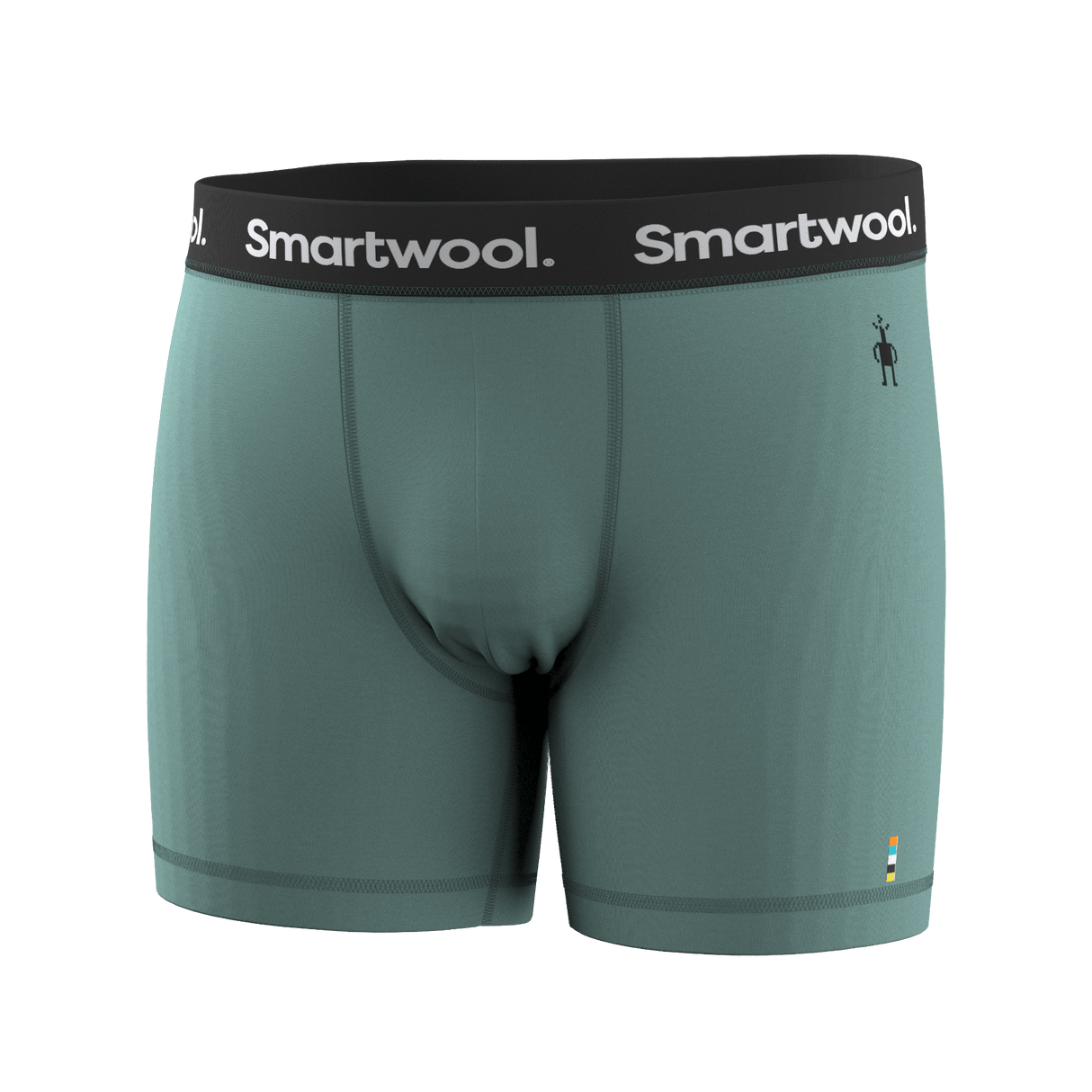 Smartwool Mens Everyday Merino Boxer Brief  -  Small / Dusty Teal