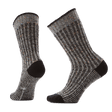 Smartwool Everyday Cozy Waffle Press Crew Socks  -  Small / Black/Multi Donegal