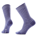 Smartwool Everyday Cozy Waffle Press Crew Socks  -  Small / Chalk Violet