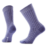 Smartwool Everyday Cozy Waffle Press Crew Socks  -  Small / Chalk Violet