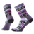 Smartwool Everyday Cozy Cabin Games Crew Socks  -  Small / Chalk Violet