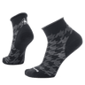 Smartwool Womens Everyday Hounds Tooth Ankle Socks  -  Medium / Black