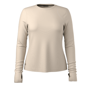 Smartwool Womens Active Long Sleeve - Clearance  -  Medium / Almond