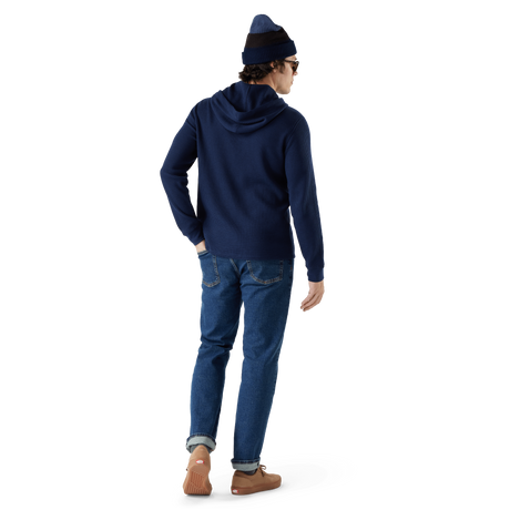 Smartwool Mens Waffle Henley Hoodie - Clearance  - 