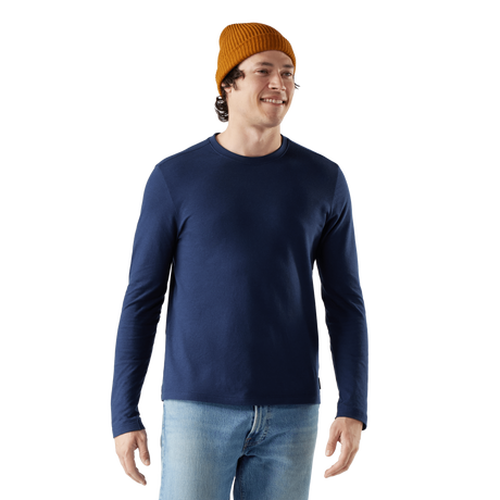 Smartwool Mens Perfect Crew Long Sleeve Tee - Clearance  - 