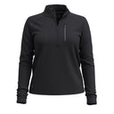 Smartwool Womens Active Fleece 1/2 Zip - Clearance  -  X-Small / Black