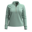 Smartwool Womens Active Fleece 1/2 Zip - Clearance  -  X-Small / Arctic Green