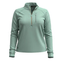 Smartwool Womens Active Fleece 1/2 Zip - Clearance  -  X-Small / Arctic Green