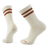Smartwool Everyday Athletic Striped Crew Socks  -  Small / Natural