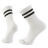 Smartwool Everyday Athletic Striped Crew Socks  -  Small / White