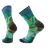 Smartwool Mens Hike Targeted Cushion Mirror Mountain Print Crew Socks  -  Medium / Capri