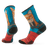 Smartwool Womens Hike Targeted Cushion Geo Fox Print Crew Socks  -  Small / Capri