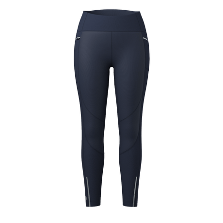 Smartwool Womens Active Fleece Wind Tights  -  X-Small / Deep Navy