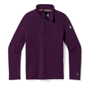 Smartwool Kids Classic Thermal Merino Base Layer 1/4 Zip - Clearance  -  XX-Small / Purple Iris Heather