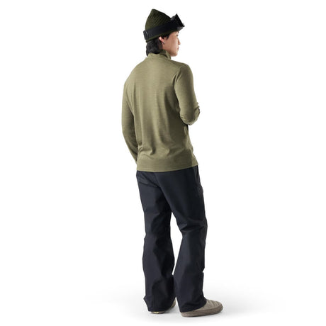 Smartwool Mens Classic Thermal Merino Base Layer 1/4 Zip