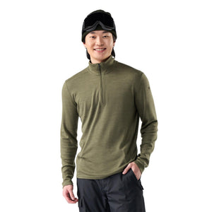 Smartwool Mens Classic Thermal Merino Base Layer 1/4 Zip