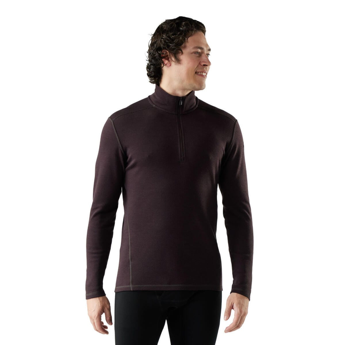 Smartwool Mens Classic Thermal Merino Base Layer 1/4 Zip
