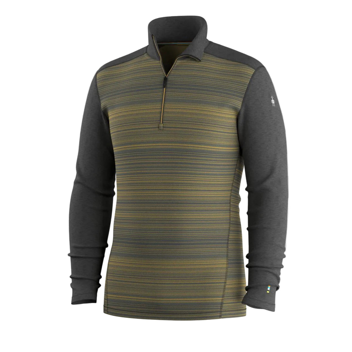 Smartwool Mens Classic Thermal Merino Base Layer 1/4 Zip