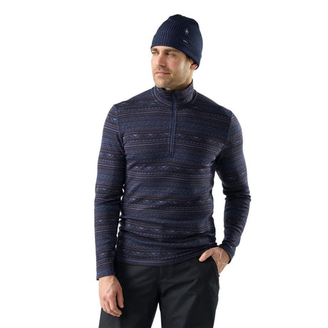 Smartwool Mens Classic Thermal Merino Base Layer 1/4 Zip
