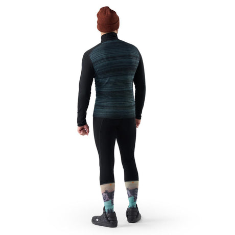Smartwool Mens Classic Thermal Merino Base Layer 1/4 Zip