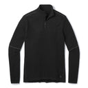 Smartwool Mens Intraknit Thermal Max Merino Base Layer 1/4 Zip - Clearance  -  Small / Black