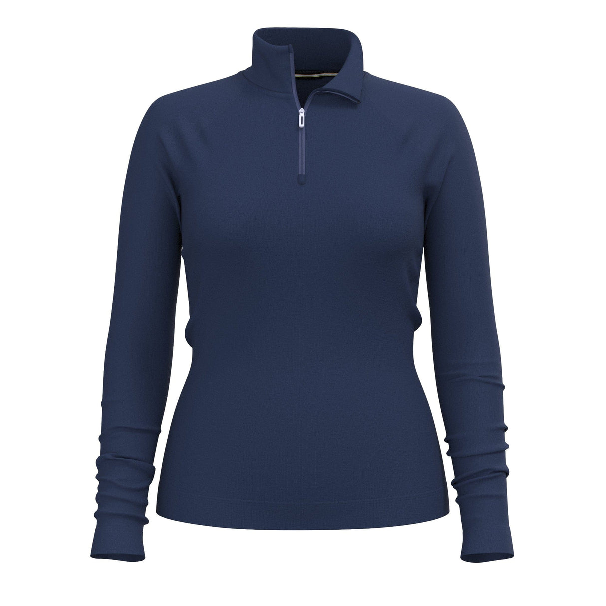 Smartwool Womens Classic Thermal Merino Base Layer 1/4 Zip  -  X-Small / Deep Navy