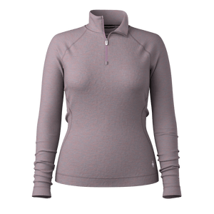 Smartwool Womens Classic Thermal Merino Base Layer 1/4 Zip  - 