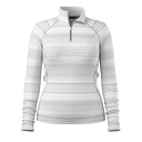 Smartwool Womens Classic Thermal Merino Base Layer 1/4 Zip  -  Small / Light Gray Color Shift