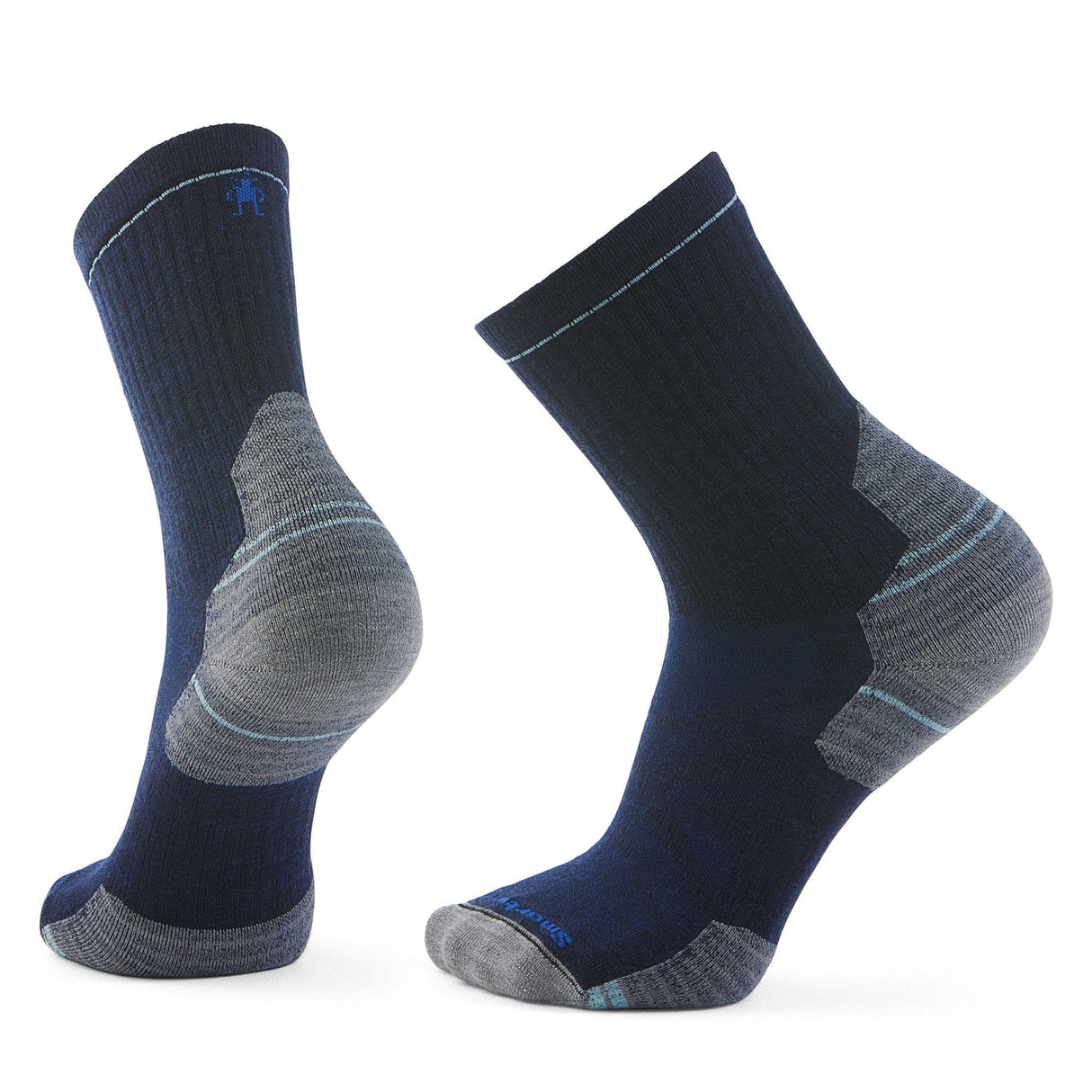 Smartwool Hike Targeted Cushion Mid Crew Socks  -  Medium / Deep Navy