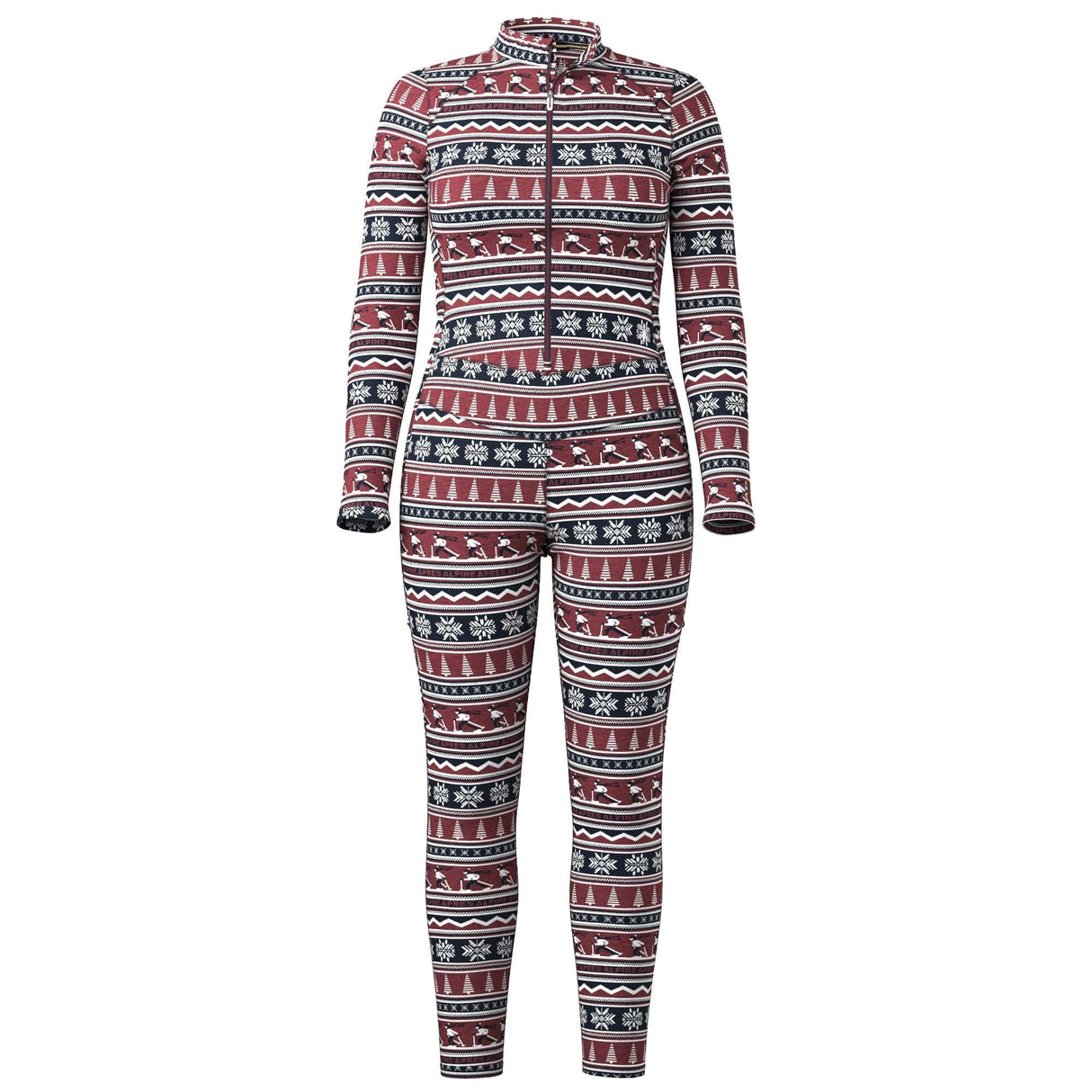 Smartwool Womens Classic Thermal Merino Base Layer One-Piece  -  X-Small / Currant Alpine Apres