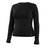 Smartwool Womens Intraknit All-Season Merino Base Layer Crew  -  X-Small / Black
