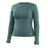 Smartwool Womens Intraknit All-Season Merino Base Layer Crew  -  Small / Dusty Teal