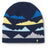 Smartwool Kids Mountain Pattern Beanie - Clearance  -  Small/Medium / Deep Navy