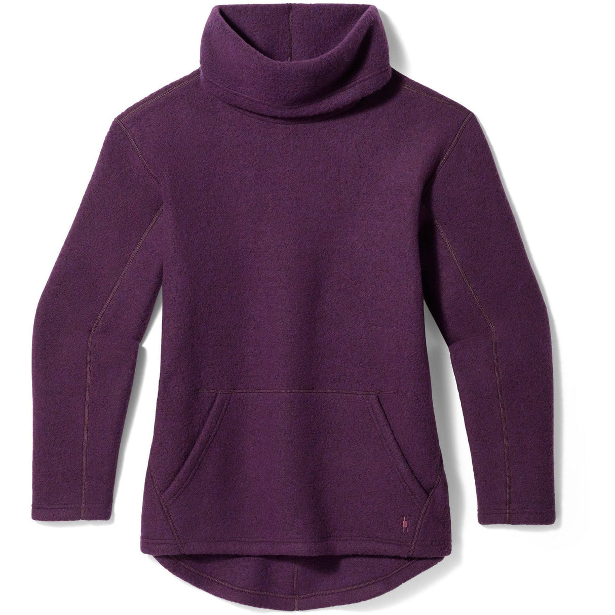 Smartwool Womens Hudson Trail Fleece Pullover  -  Small / Eggplant Heather