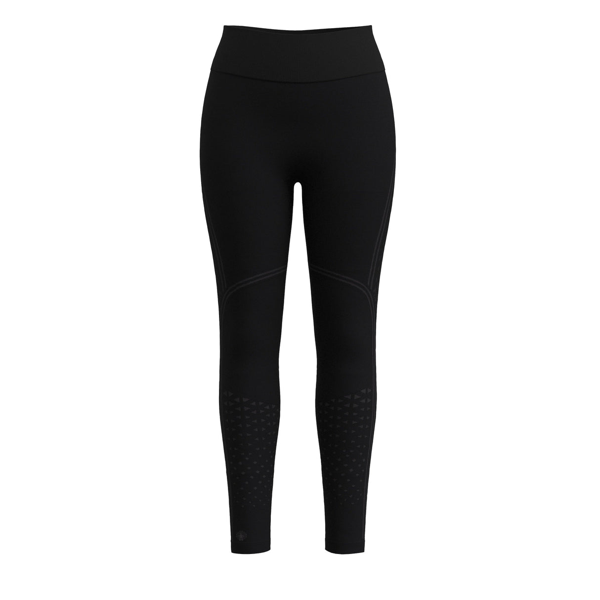 Smartwool Womens Intraknit Active Base Layer Bottoms  -  X-Small / Black/Charcoal